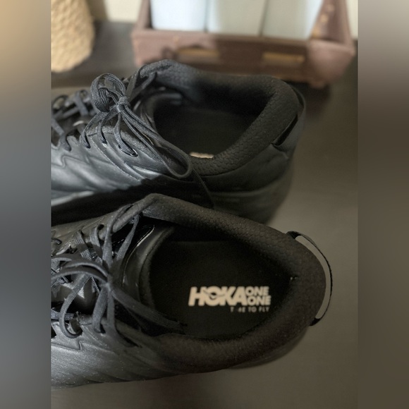 Men’s Black Hoka One One Bondi SR Size 14 2E (wide)